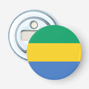 Gabon Flag Bottle Opener