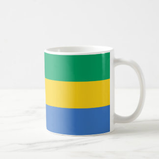 Gabon Flag Ceramic Mug