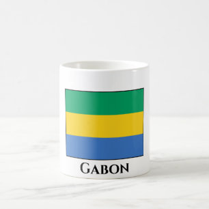Gabon Flag Coffee Mug