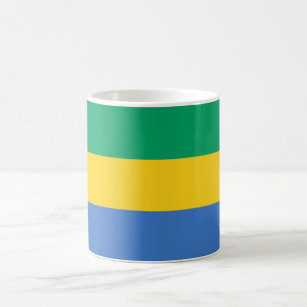 Gabon Flag Coffee Mug