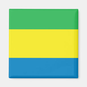 Gabon Flag Magnet