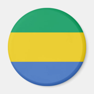 Gabon flag magnet