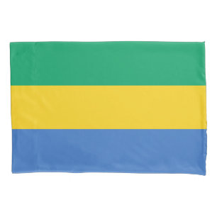 Gabon Flag Pillowcase
