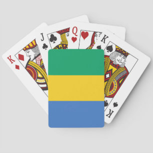 Gabon Flag Playing Cards