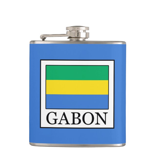 Gabon Hip Flask (Front)
