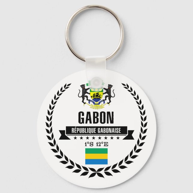 Gabon Key Ring (Front)