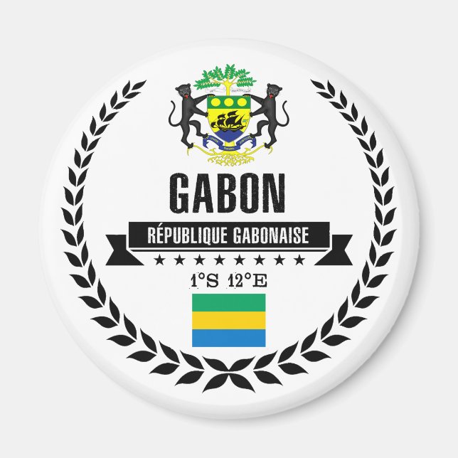 Gabon Magnet (Front)