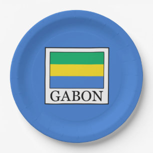 Gabon Paper Plate