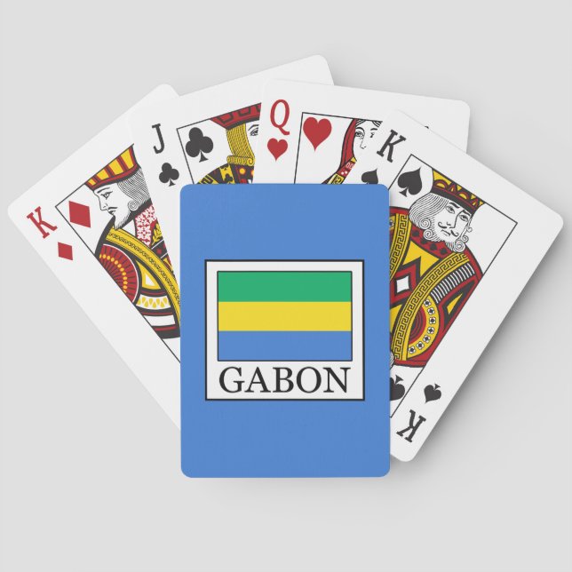 Gabon Playing Cards (Back)