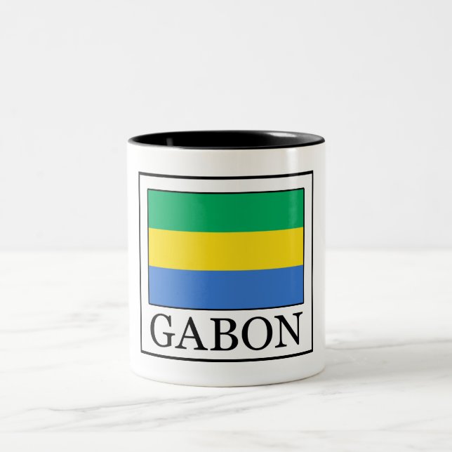 Gabon Two-Tone Coffee Mug (Center)