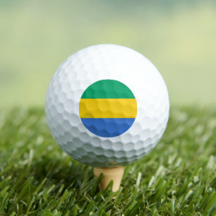 Gabonese Flag, Flag of Gabon Golf Balls