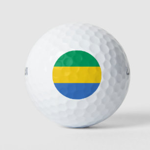 Gabonese Flag (Gabon) Golf Balls