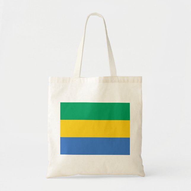 Gabonese Flag (Gabon) Tote Bag (Front)