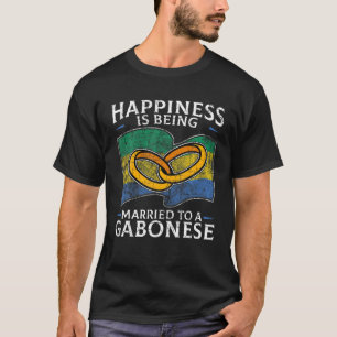 Gabonese Marriage Gabon Married Heritage Culture F T-Shirt