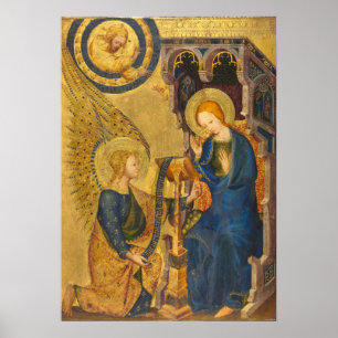 Gabriel And Mary Painting Poster