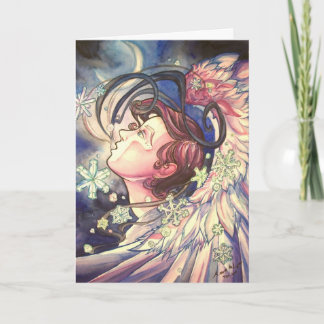 Gabriel Closeup greeting card