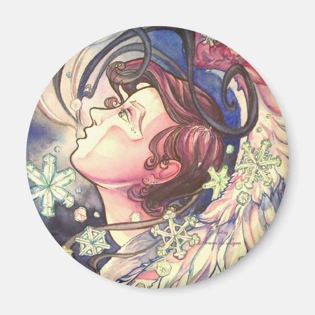 Gabriel Closeup Magnet (Front)