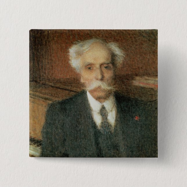 Gabriel Faure 15 Cm Square Badge (Front)
