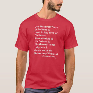 Gabriel Garcia Marquez T-Shirt