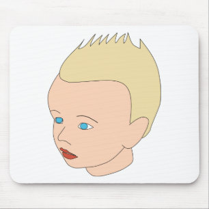 Gabriel sur un tapis de souris mouse mat