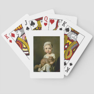 Gabrielle Arnault (1811-72) 1813 (oil on canvas) Playing Cards