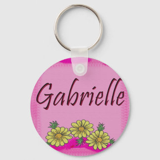 Gabrielle Daisy Keychain