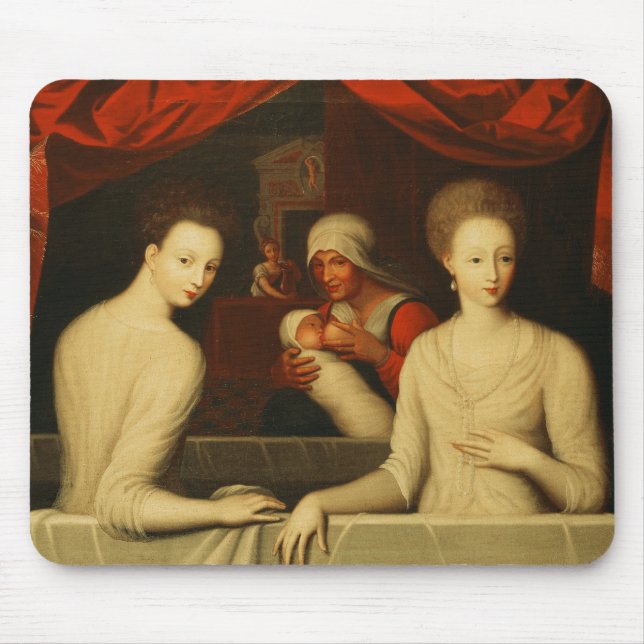 Gabrielle d'Estrees  and her sister Mouse Mat (Front)