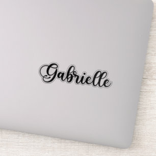 Gabrielle Name - Handwritten Calligraphy