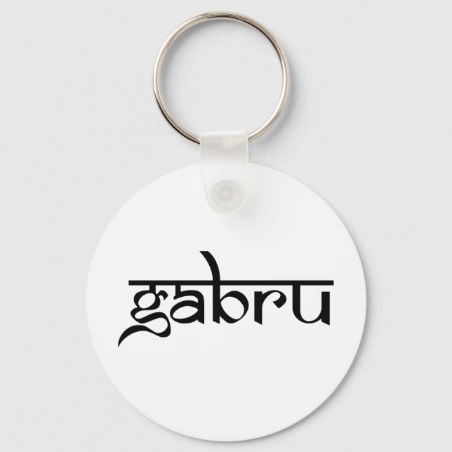 gabru key ring (Front)