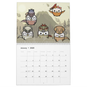 Gacha Chicken_ Calendar