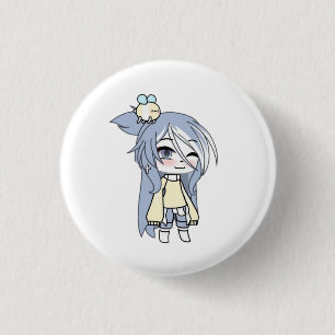 gacha, gachalife, gachaclub, game, anime, cute 3 cm round badge