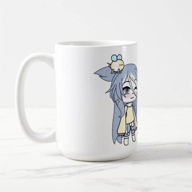 gacha, gachalife, gachaclub, game, anime, cute coffee mug (Left)