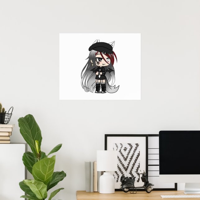 Gacha Life Design  Gacha Life Poster (Home Office)