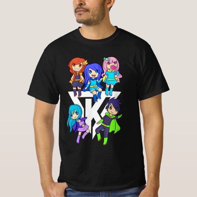 Gacha life socks logo T-Shirt (Front)