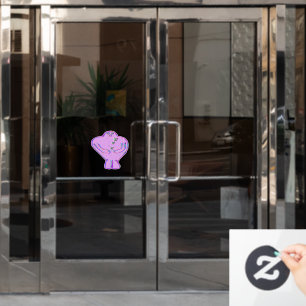 Gadol the Golem Window Cling