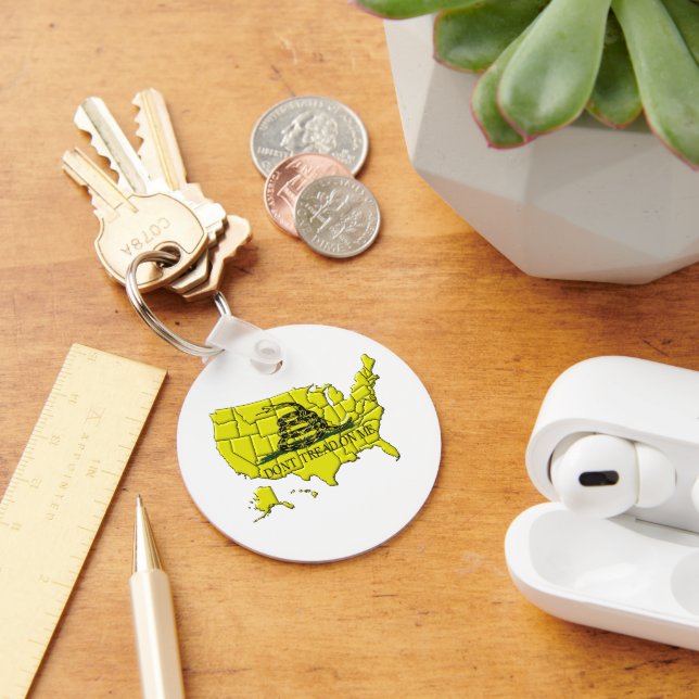 Gadsden America  Key Ring (Desk)