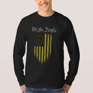 Gadsden Betsy Ross Flag Vintage Old We The People T-Shirt