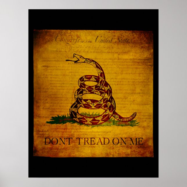 Gadsden Bill of Rights Poster (Front)