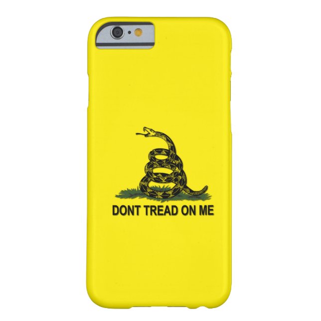 Gadsden Flag Dont Tread On Me Case-Mate iPhone Case (Back)