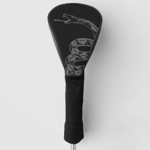 Gadsden Flag Don't Tread on Me Grey Golf Head Cover