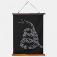 Gadsden Flag Don't Tread on Me Grey