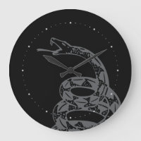 Gadsden Flag Don't Tread on Me Grey