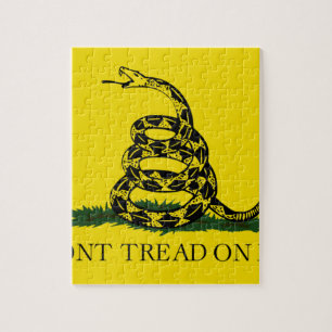 Gadsden Flag - Don't tread on me Jigsaw Puzzle