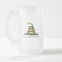 Gadsden Flag Don't Tread on Me Libertarian Yellow