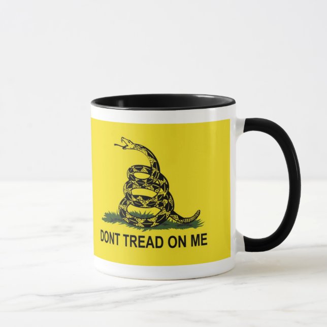 Gadsden Flag Dont Tread On Me Mug (Right)