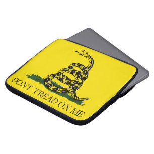 Gadsden Flag (Don't Tread on Me) (Snake Flag) Laptop Sleeve