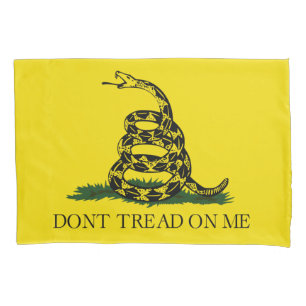 Gadsden Flag (Don't Tread on Me) (Snake Flag) Pill Pillowcase
