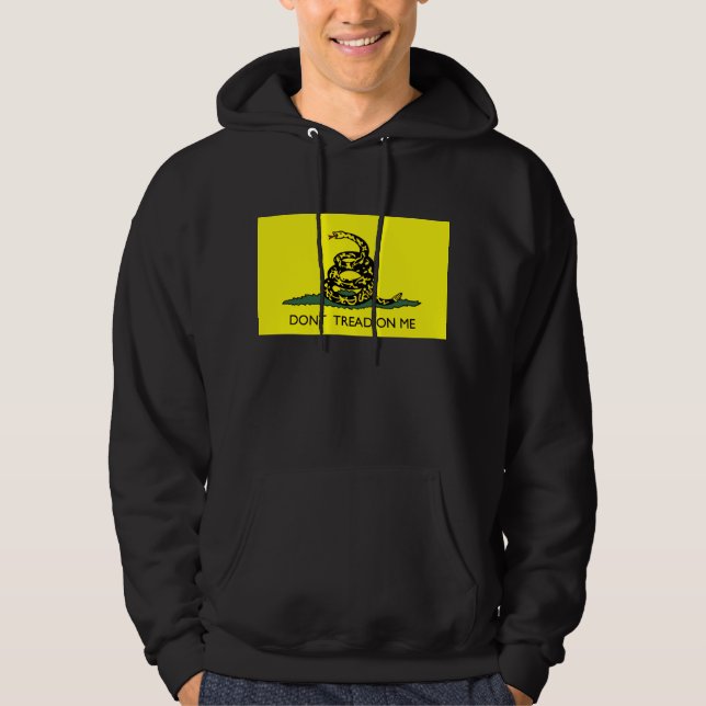 Gadsden Flag Hooded Sweatshirt (Front)
