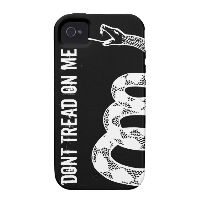 Gadsden Flag iPhone Case (Back)