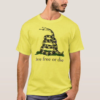 Gadsden Flag Live Free or Die T-Shirt